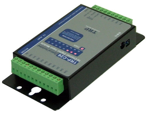 Trycom TRP-C26, TRP-C26. TRP-C26 provides 16 optical isolated digital input channels that allow you to input the logic signal from 0 to 30V DC. All channel features screw terminals for convenient connection of field signals as well as LED’s to indicate channel status.