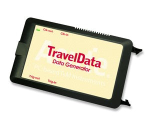 Acute TravelData Series, TD3008E. Pocket Data Generator powerful of generating several kinds of digital waveforms; it is a programmable data generator that runs in high speed, multi channels and functions.