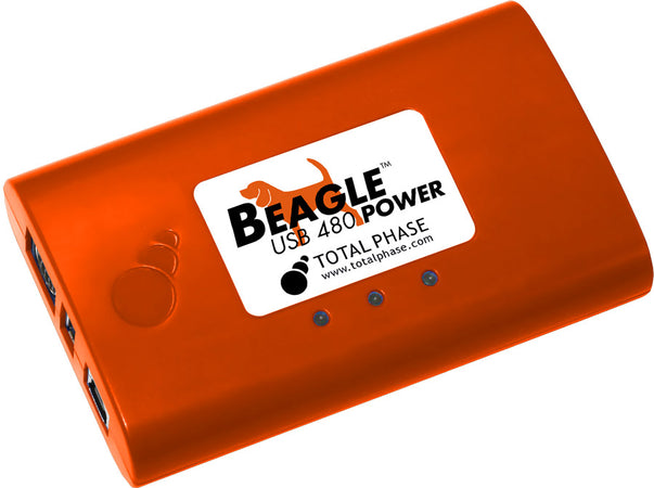 Total Phase Beagle USB 480 Power -Ultimate, TP323610. Der Beagle USB 480 Power Protokoll Analysator Standard Edition ermöglicht VBUS Strom- und Spannung Messung mittels der branchenführenden Data Center Software.