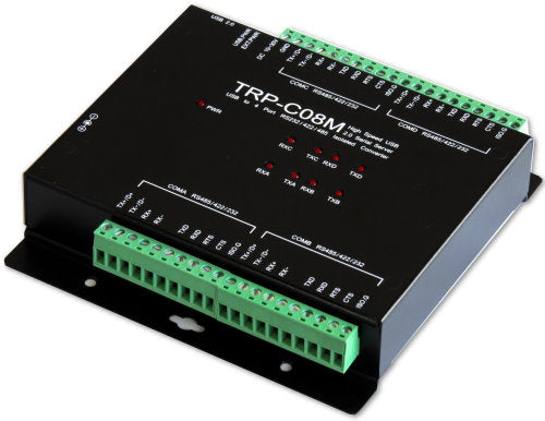 Trycom TRP-C08M, TRP-C08M. The TRP-C08U allows you to simultaneously connect 4 RS-232 serial devices to system by using a USB interface. Set different settings on each one such as serial data format and baud-rate.