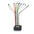 Dediprog 10-Pin ISP Split Cable (2.00mm), ISP-SP-CB2. The 10-Pin Split Cable has a 14-pin header(only 10 of them are used for the ISP Split Cable) which can be connected to the SF100 ISP header directly. Each individual split cable has a different color and is labeled with the pin name so that they are easy to identify.