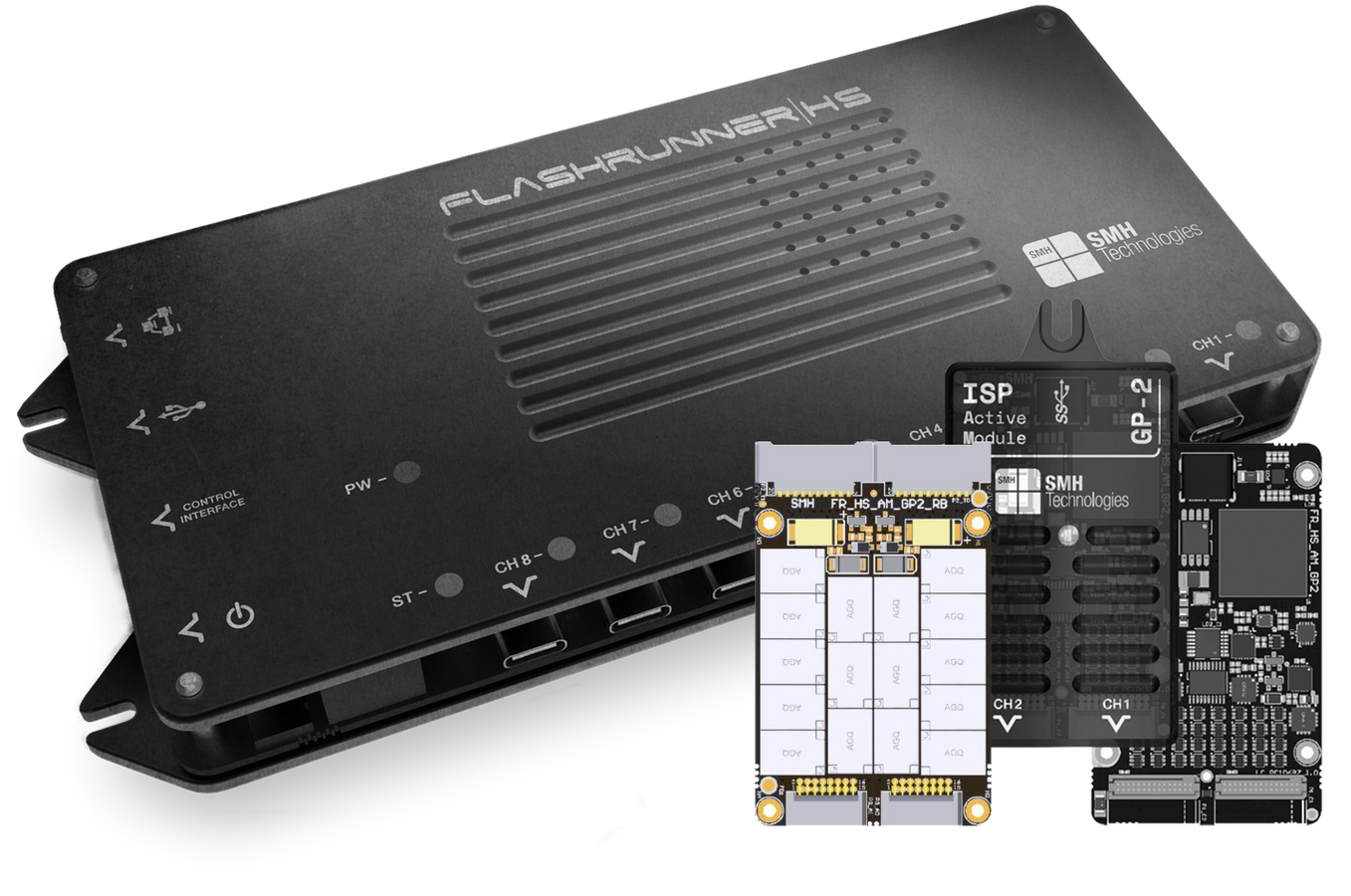 SMH FlashRunner High-Speed | ISP Programmer | eMMC, QUAD SPI, NAND ...