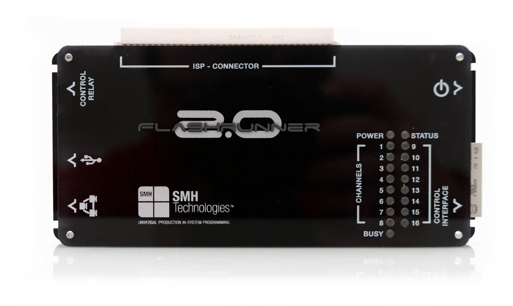 Flash Runner Usb SMH FlashRunner 2.0 Technology | 16 Parallel ISP Programmers