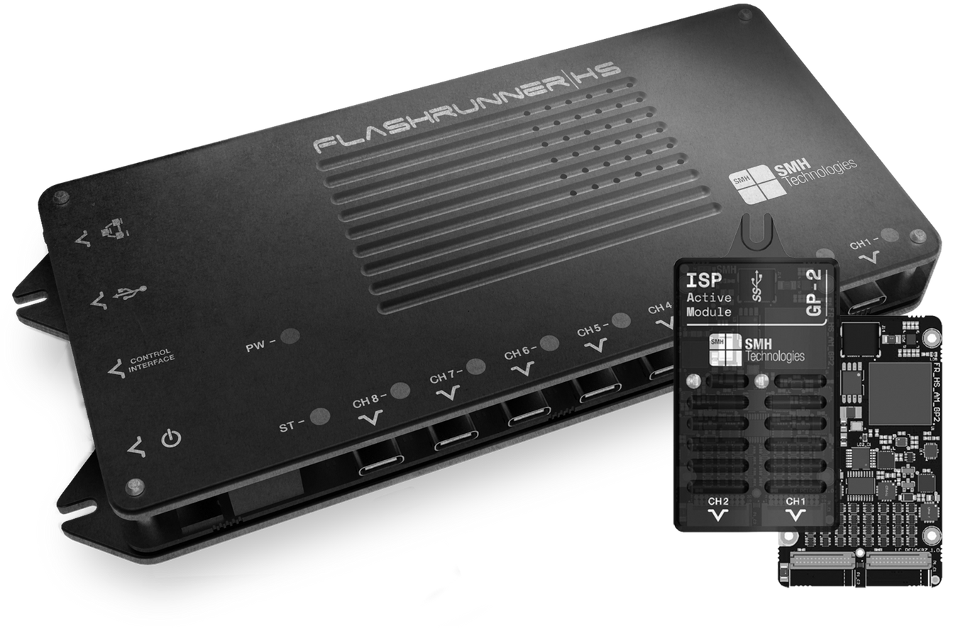 SMH FlashRunner High-Speed | ISP Programmer | eMMC, QUAD SPI, NAND ...