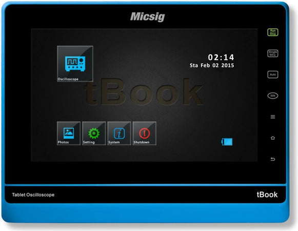 Micsig TO204A, TO204A. The world’s first full touch digital oscilloscope.
