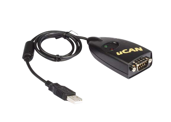 SystemBase uCAN, uCAN. The uCAN can send and receive CAN frames through USB. A DLL file is provided so that users can write source code for the uCAN.